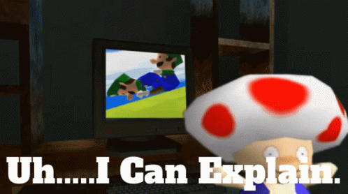 Smg4 Toad GIF - Smg4 Toad Uh I Can Explain GIFs