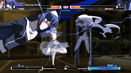 a screenshot of a video game that says training mode on the top