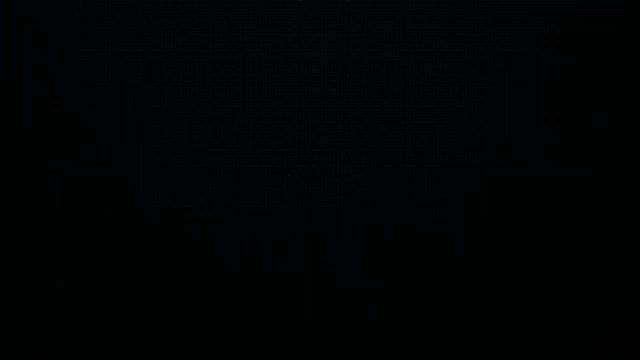 the word melvin is on a black background .
