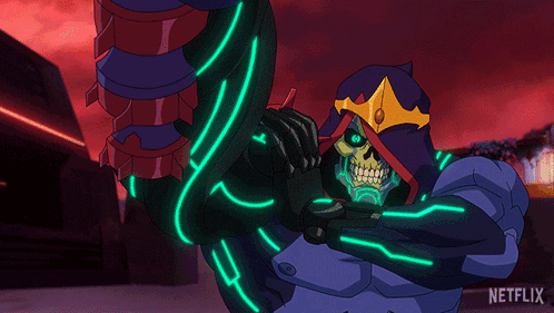 I'M Ready To Fire Skeletor GIF - I'M Ready To Fire Skeletor Masters Of The Universe Revolution GIFs
