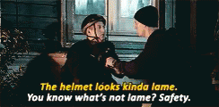 Safety Lame GIF - Safety Lame Helmet GIFs