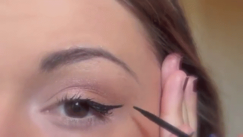 Bronze Eye Makeup GIF - Makeup Smoky Eyeliner GIFs