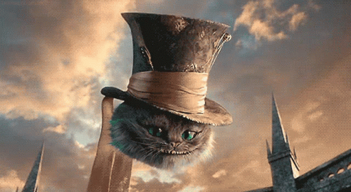 Cheshire Cat Alice In Wonderland GIF - Cheshire Cat Alice In Wonderland Smirk GIFs