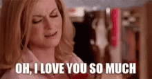 I Love You So Much Ily GIF - I Love You So Much Ily Amy Poehler GIFs