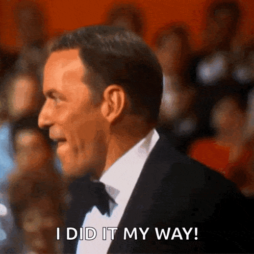 Nodding Frank Sinatra GIF - Nodding Frank Sinatra The Lady Is A Tramp Song GIFs