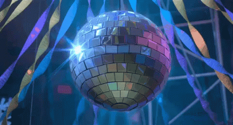 Poirty Time GIF - Disco Ball Party Dance GIFs