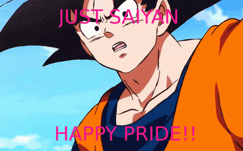 Pride Month Lgbtq GIF - Pride Month Lgbtq Goku GIFs