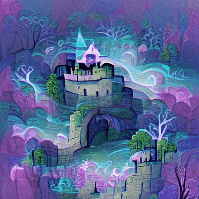 Conjurers Castle Virtualdream GIF - Conjurers Castle Virtualdream Art GIFs