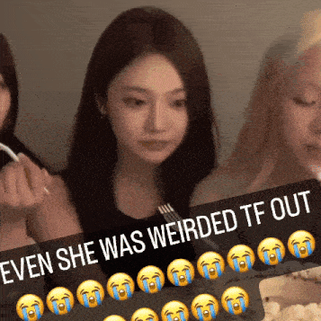Ningning Even She Was Weirded Tf Out GIF - Ningning Even She Was Weirded Tf Out Aespa GIFs