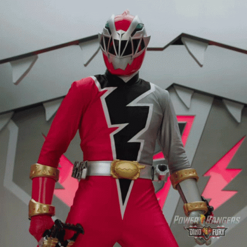 Im Ready Zayto GIF - Im Ready Zayto Dino Fury Red Ranger GIFs