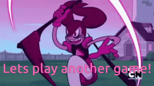 Lets Play Another Game Spinel GIF - Lets Play Another Game Spinel Steven Universe Spinel GIFs