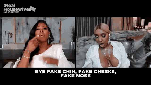 Kenya Rhoa Fake Fake GIF - Kenya Rhoa Fake Fake Kenya Moore GIFs