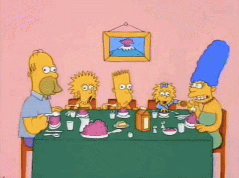 Tracey Ullman Simpsons GIF - Tracey Ullman Simpsons Family Meal GIFs