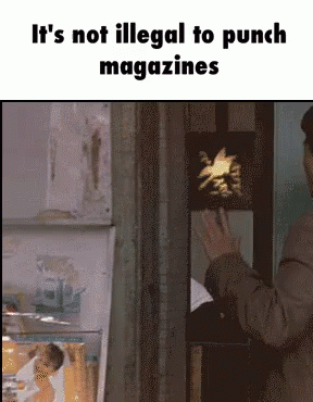 Its Not Illegal To Punch Magazine Illegal GIF - Its Not Illegal To Punch Magazine Illegal Punch GIFs