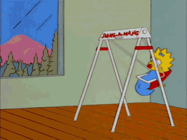 Maggie Simpson The Simpsons GIF - Maggie Simpson The Simpsons Stuck GIFs