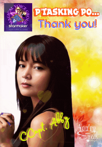 a poster that says p tasking po ... thank you on it