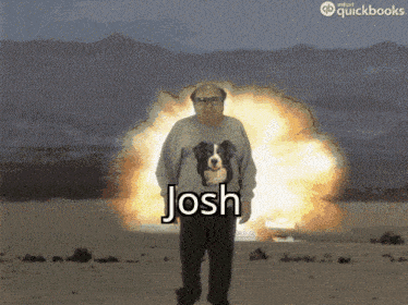 Cool Guys Dont Look At Explosions Danny Devito GIF - Cool Guys Dont Look At Explosions Danny Devito Dog Sweater GIFs