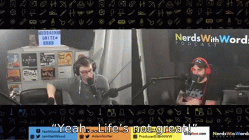 Nerds With Words Comedy GIF - Nerds With Words Comedy Adam Nutter GIFs