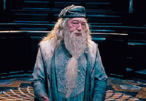 Sei Lá, Viu?! GIF - Dumbledore Harrypotter Well GIFs