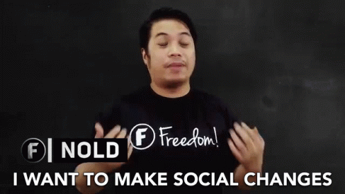 I Want To Make Social Changes Change GIF - I Want To Make Social Changes Social Changes Change GIFs
