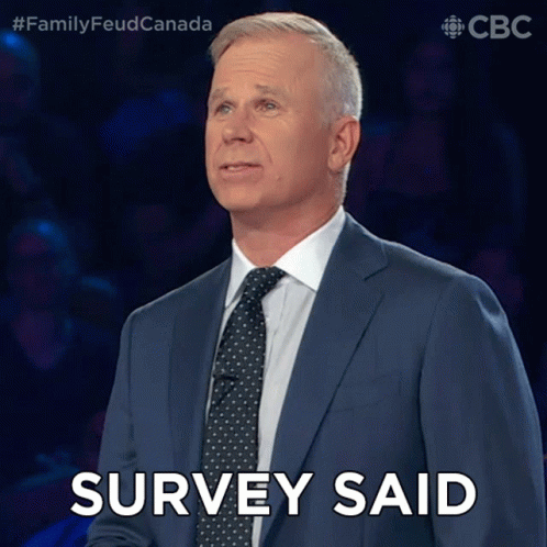 Survey Said Gerry Dee GIF - Survey Said Gerry Dee Family Feud Canada GIFs