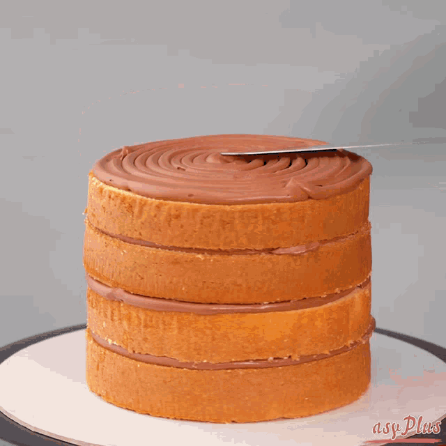 a cake with chocolate frosting and a slice missing