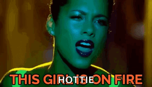 Aliciakeys Girlonfire GIF - Aliciakeys Girlonfire Sing GIFs