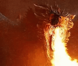 Drogon Dracarys GIF - Drogon Dracarys Dragon Breaths Fire GIFs