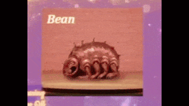 a cartoon drawing of a worm with the name brett on it .
