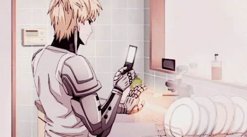 One Punch Man GIF - One Punch Man Phone GIFs