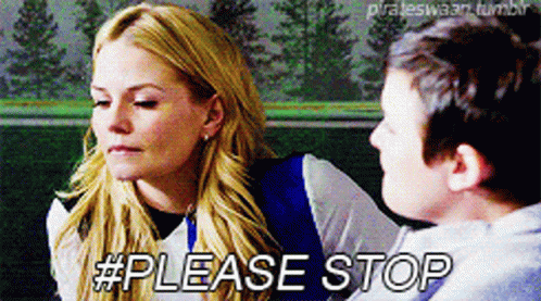 Once Upon A Time Emma Swan GIF - Once Upon A Time Emma Swan Please Stop GIFs
