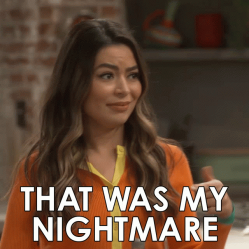 That Was My Nightmare Carly Shay GIF - That Was My Nightmare Carly Shay Miranda Cosgrove GIFs