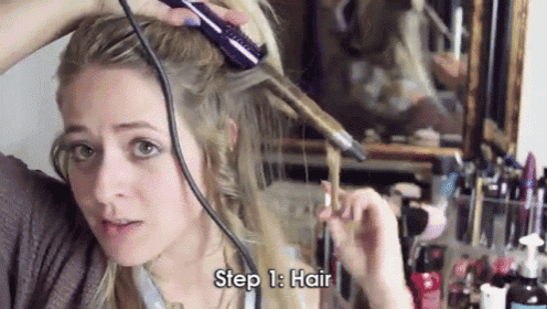Fleurdeforce'S Get Ready With Me: 1940s Party GIF - Fashion 40s Style Hair GIFs