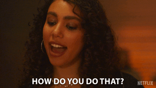 a woman says how do you do that in a netflix ad