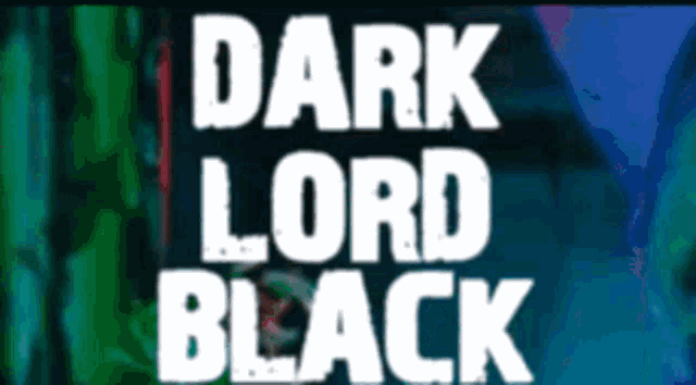 Dark Lord Black Church Of Blood GIF