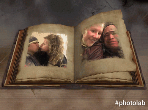 Book Of My Love Couple GIF - Book Of My Love Couple Kiss GIFs