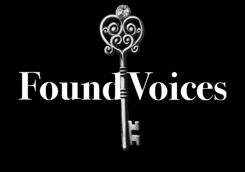 a key with the word found voices on it