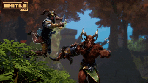 a screenshot of a video game called smite2 alpha