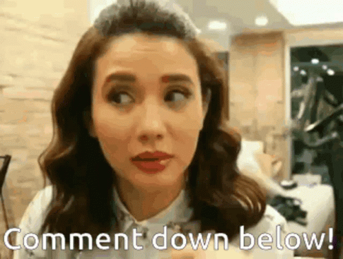 Karylle Comment Down Below GIF - Karylle Comment Down Below GIFs