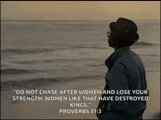 a woman stands on a beach with a quote from proverbs 31 : 3