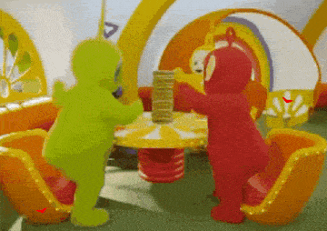 Teletubbies Sharing Is Caring GIF - Teletubbies Sharing Is Caring Share GIFs
