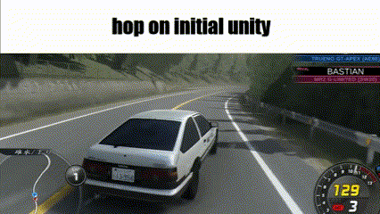 Initial Unity Hop On GIF - Initial Unity Hop On Initial D GIFs