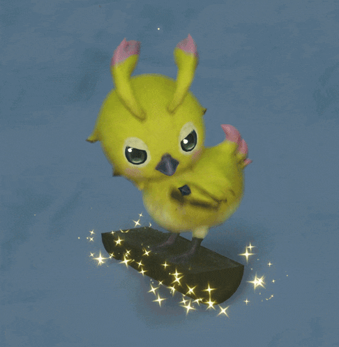 a painting of a yellow object with a lot of stars coming out of it