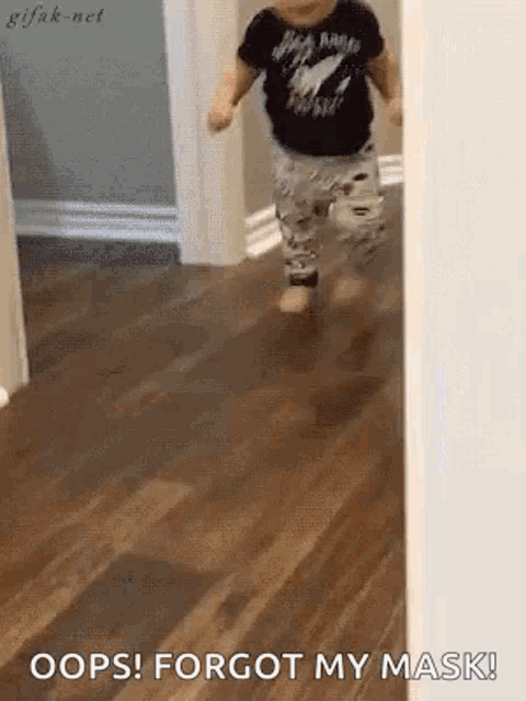 Baby Oops GIF - Baby Oops Running GIFs