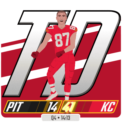 an illustration of a football player wearing number 87