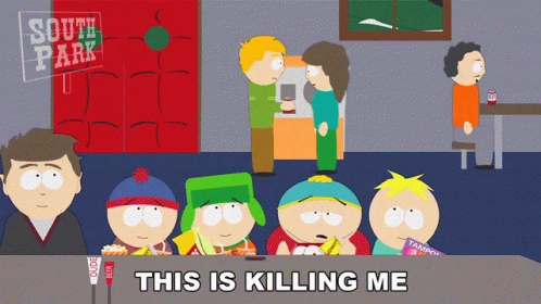 This Is Killing Me Eric Cartman GIF - This Is Killing Me Eric Cartman Kyle Broflovski GIFs