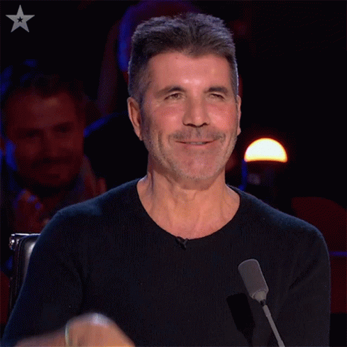 Salute Simon Cowell GIF - Salute Simon Cowell Britains Got Talent GIFs