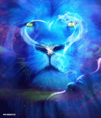 Lion Heart Digital Art GIF - Lion Heart Digital Art GIFs