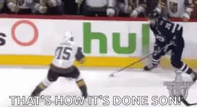 Thats How Its Done Hockey Fight GIF - Thats How Its Done Hockey Fight GIFs