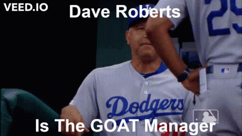 Dave Roberts Dodgers GIF - Dave Roberts Dodgers GIFs